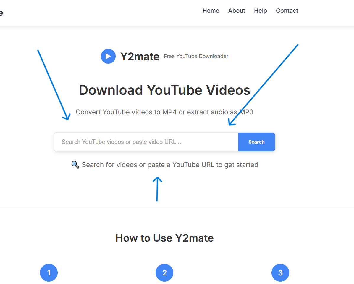 y2mate, y2mate mp3, y2mate mp4, y2mate youtube downloder, youtube downloder, youtube downlod - Step 1: Search or Paste YouTube URL